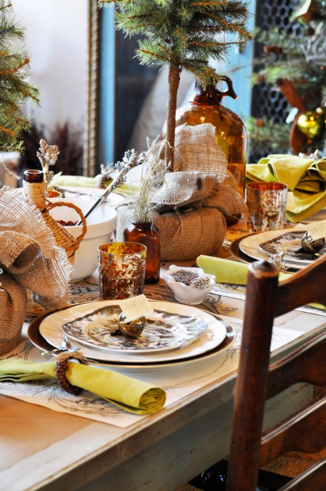 Rustic Tablescape