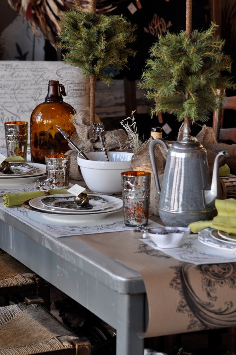 A utility table made elegant 