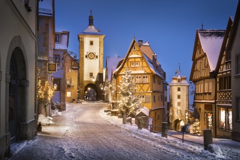 Rothenburg in the Snow