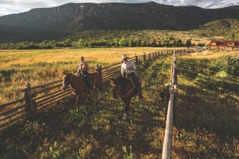 The horseback rides are a must-do at Gateway Canyon Resort. 